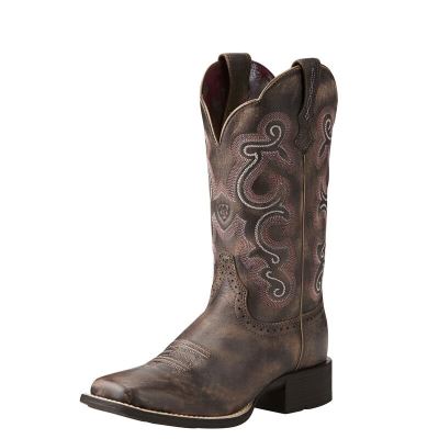 Ariat Quickdraw Çikolata Western Csizma Bayan (32574-924)